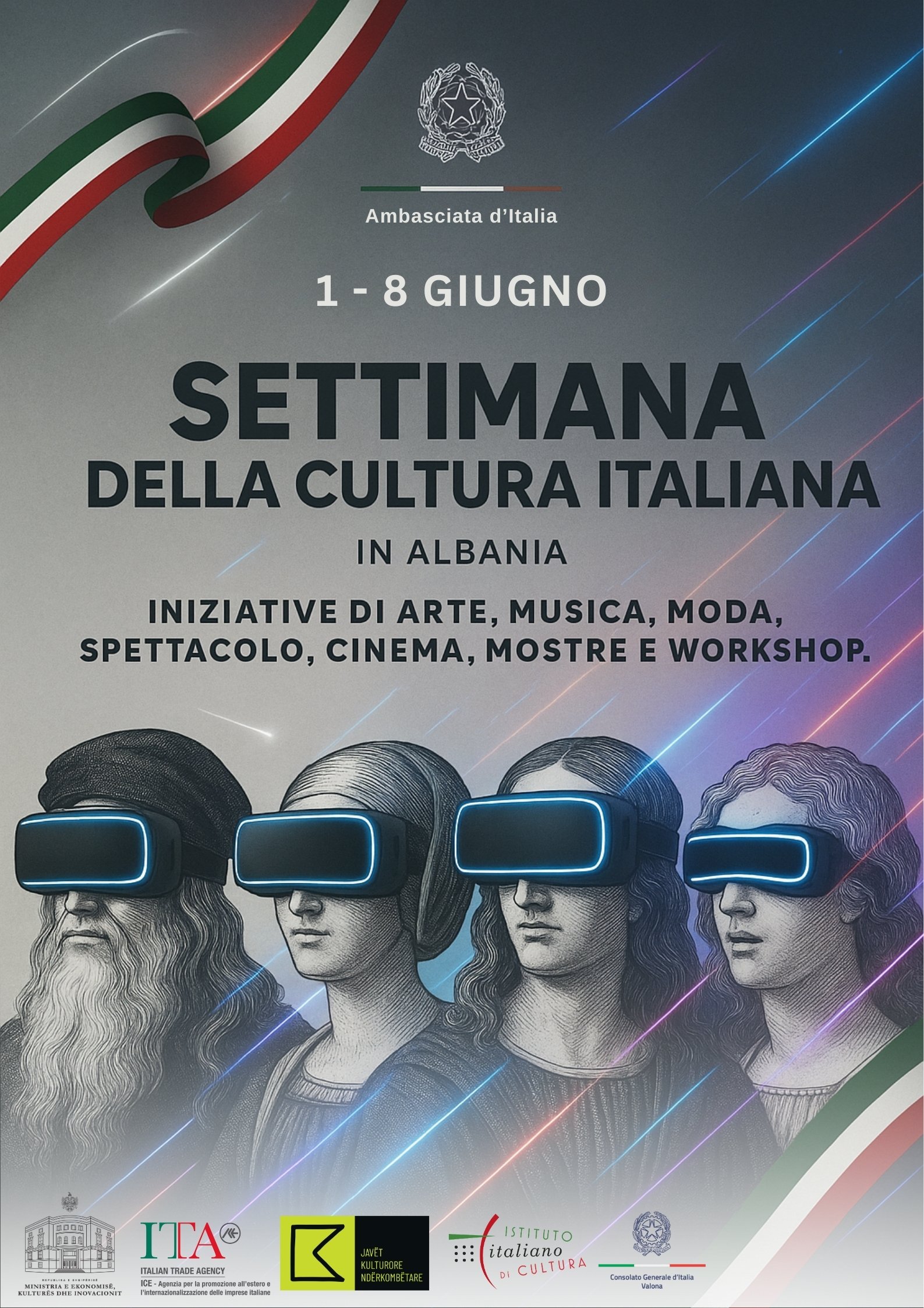 Java e kulturës italiane: muzikë, art, kinema, modë dhe ushqim