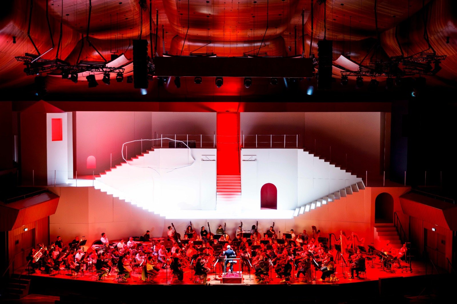 Academia di Santa Cecilia.Titanic opening: Die Walküre opens season